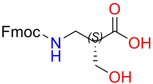 Fmoc-S-3-amino-2-hydroxymethyl-propanoic-acid （CAS#1217768-32-5 )